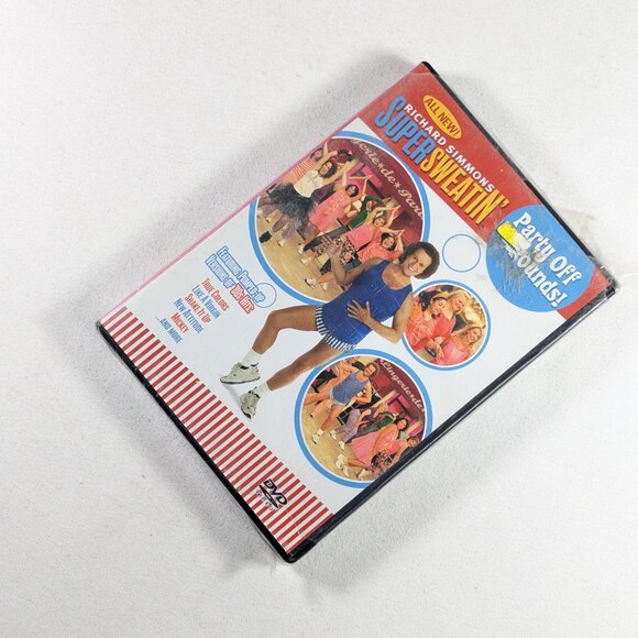 Richard Simmons Super Sweatin´ Party off the pounds workout dvd 50 mins - Picture 3 of 8